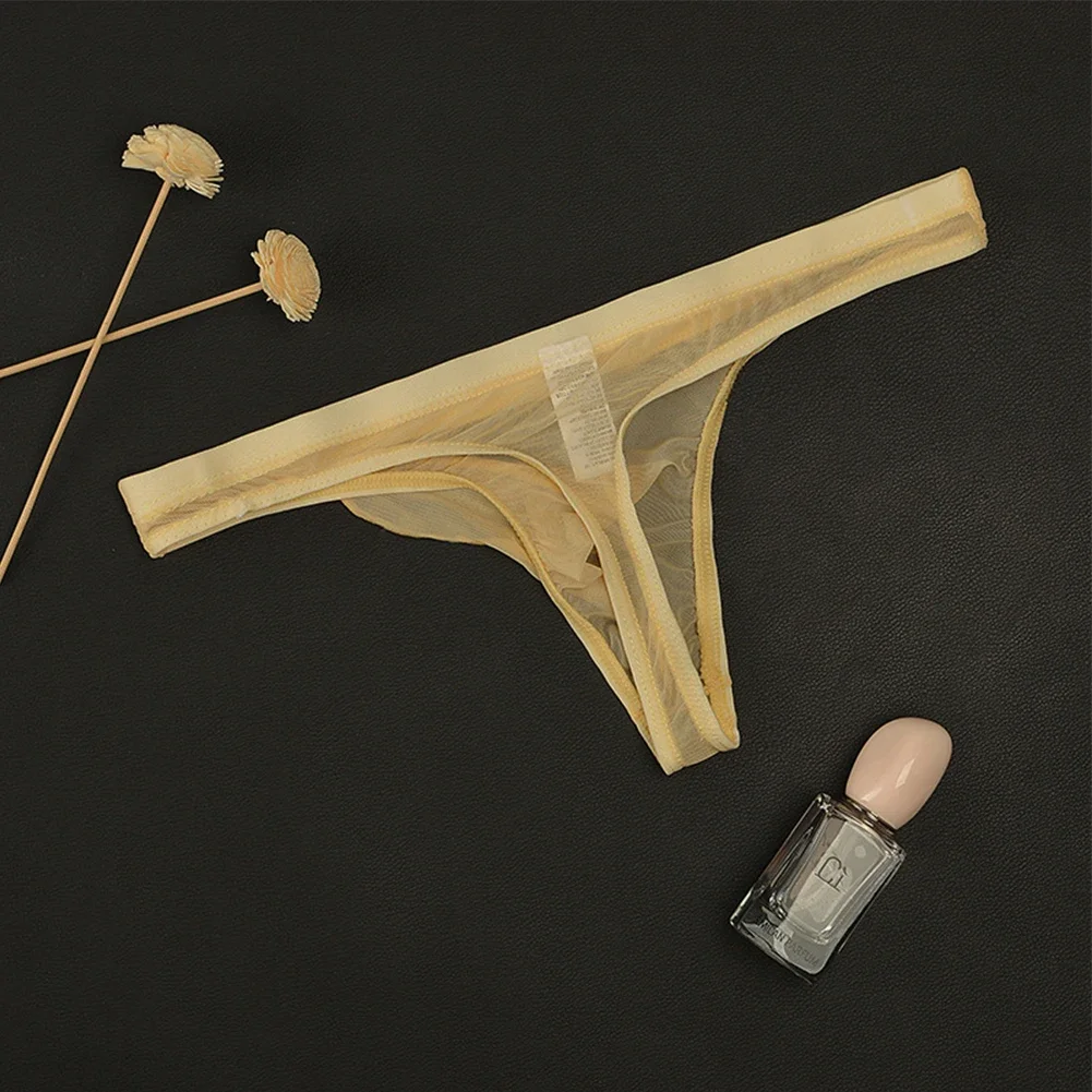 Männliche Riemen Elefanten nase erotische G-String Low Rise Mann Männer Mesh Unterhose durchsichtig T-Back Riemen transparent