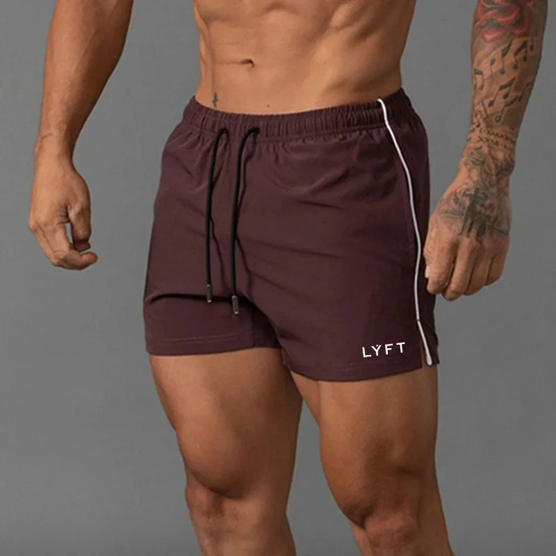 Men Summer Beach GYM Fitness Single Layer Shorts Running Quick Drying Breathable Sports Shorts Workout Casual Jogging Bottoms