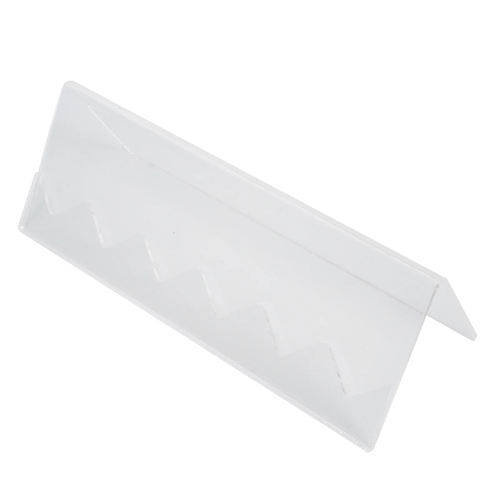 1 قطعة حامل عرض أكريليك للعملات المعدنية حامل تخزين العملات المعدنية المستقر الشفاف لعرض سطح المكتب المنزلي #3