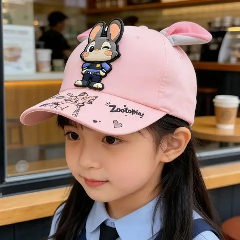 

Shaking Fox Children's Spring and Autumn Baseball Cap Baby Cute Sunshade Sunscreen Cap Men's and Children's Versatile Cap