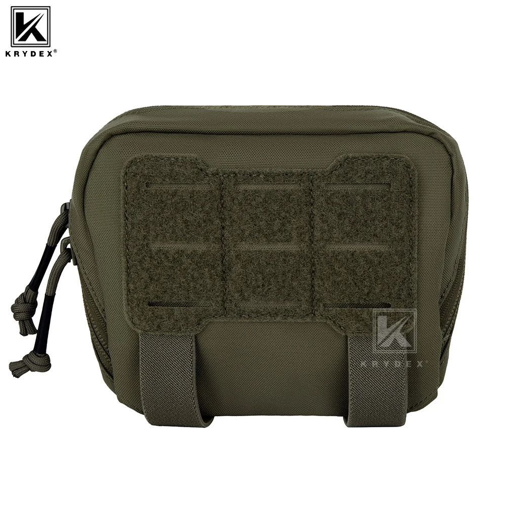 

Тактический подсумок KRYDEX ARC Admin Pouch Low Profile для инструментов и магазинов 9 мм, органайзер для охотничьего снаряжения