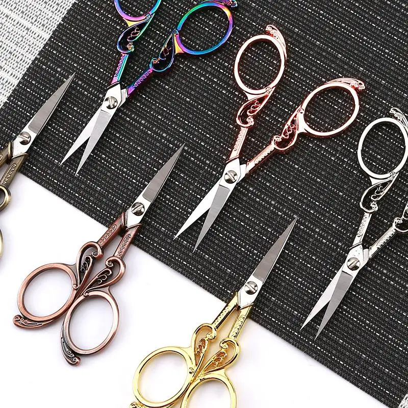 Stainless Steel Vintage Scissors Sewing Fabric Cutter Embroidery Scissors Tailor Scissor Thread Scissor Tools For Sewing Shears