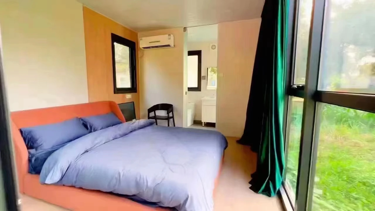 Building automation control Modulars for Flat Pack Living Fully Furnished Portable Perfab Home Mobile Modular Building House