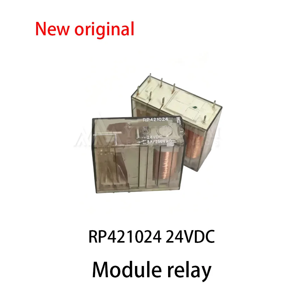 (1pcs) 100% New relay RP421024 24VDC Two open and two closed module relay