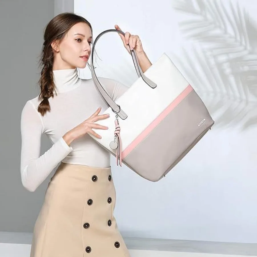 

【New style】All-matching fashionable color-matching high-end women's portable single-shoulder bag