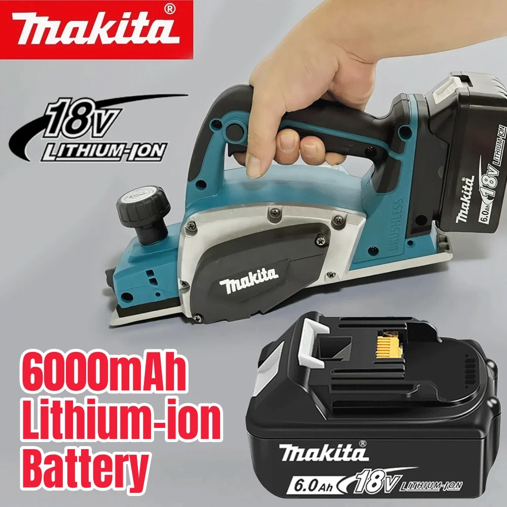

18V 6000mAh Original Makita 6Ah Rechargeable Battery for Makita 18VPower Tools with LED Li-ion Replacement LXT BL1860 BL1850