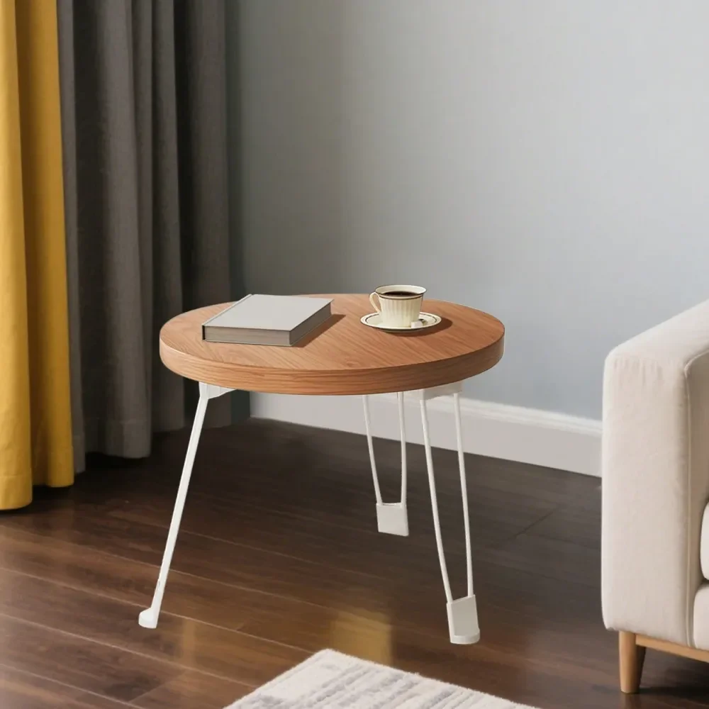 

Table Foldable Sofa Side Table Mobile Small Round Table Small Household Dining Table Outdoor Household