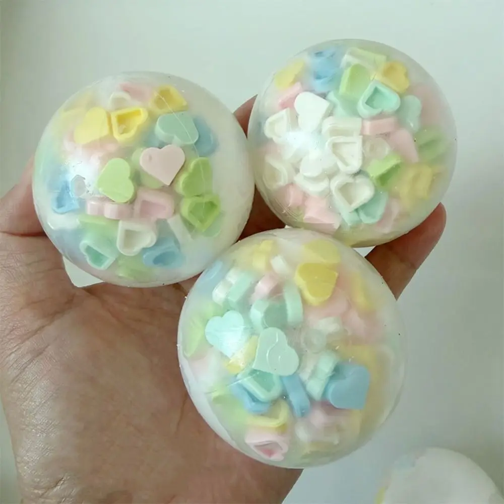 Hand Relax Clay Craft Balls Non-bounce Handmade Handmade Squeeze Balls Moldable Pinch Blocks Filled Squishy Student Prize