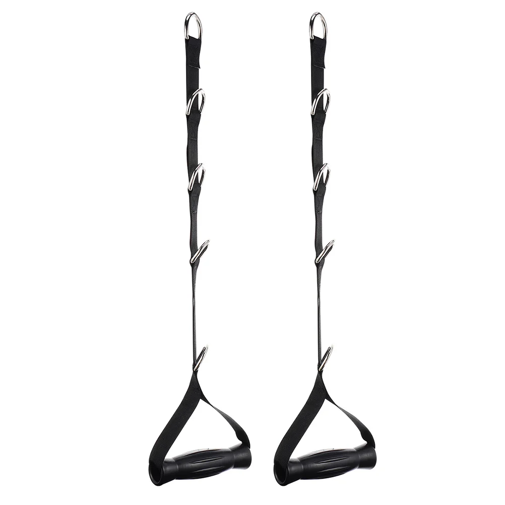 

Exercise Resistance Bands Tension Straps Premium Material Durable Heavy Duty Handles Pull Straps Adjustable 10 D-ring Sports