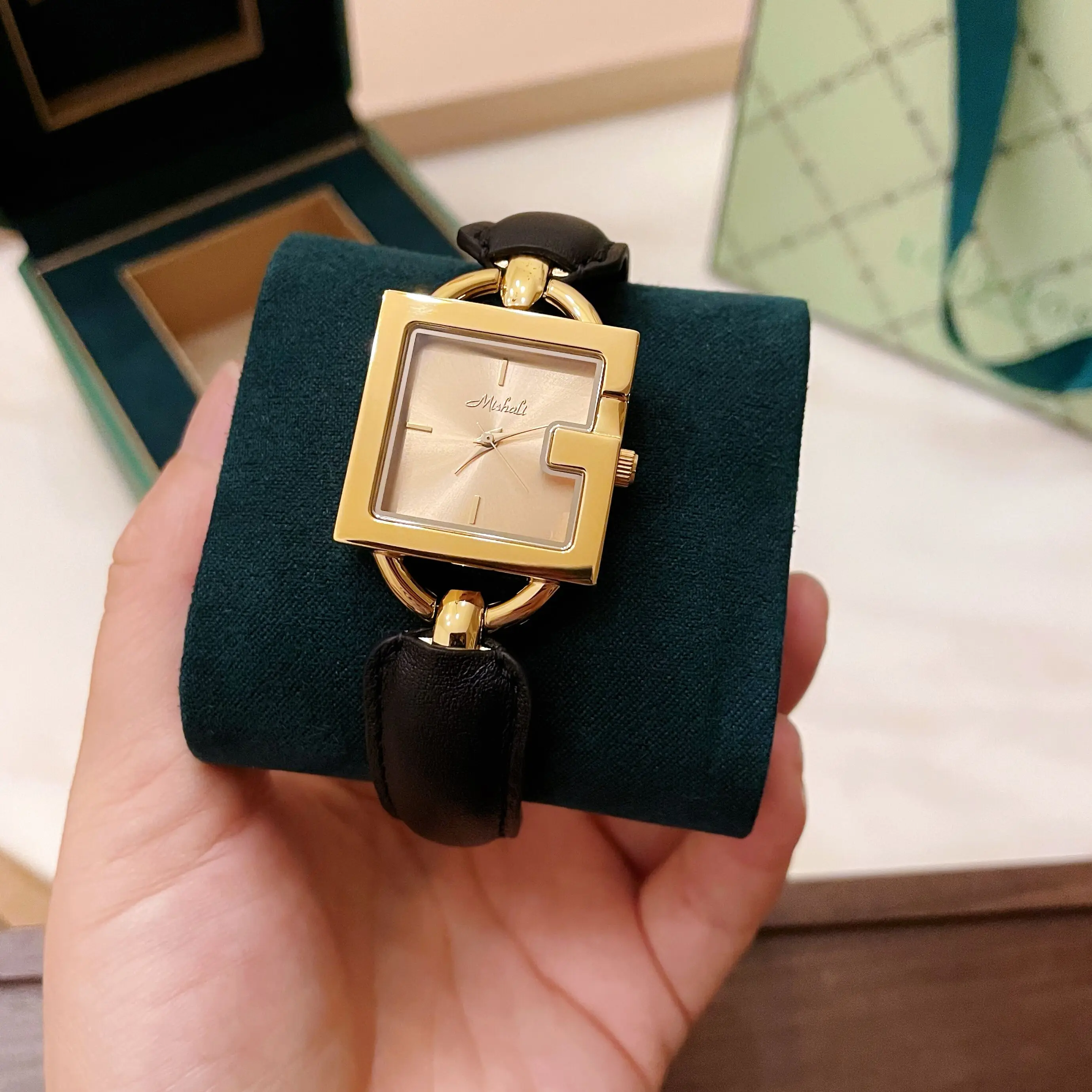 

New women's watchnew designunique letter dial, bracelet style, fashionable quartz wristwatch, women's accessory, gift for women.