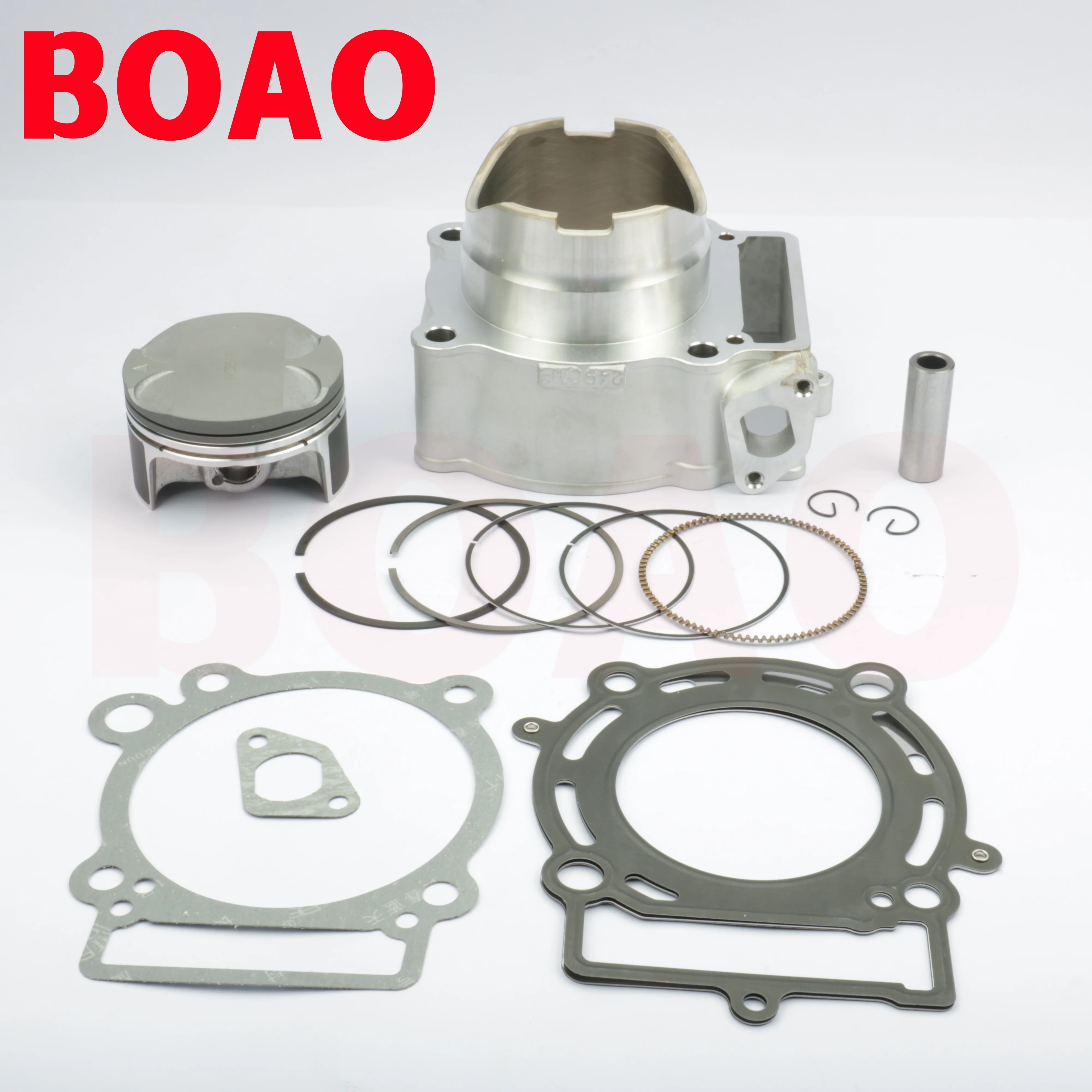 Zestawy cylindrów silnika motocyklowego 77MM i pierścień tłokowy odpowiednie do ZongShen NC250 250cc KAYO T6 K6 BSE J5 RX3 ZS250GY-3