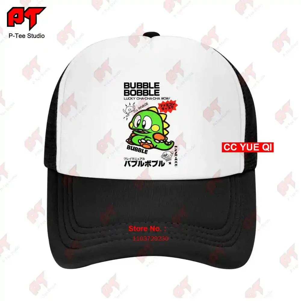 Bubble Bobble Japanese Poster Famicom Gaming Gamer Game Baseball Caps Truck Cap STZ7