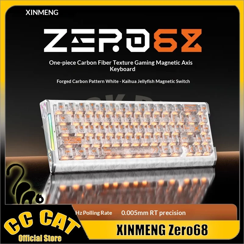 Xinmeng Zero68 Mechanical Gaming Keyboard 3Mode RGB Wired