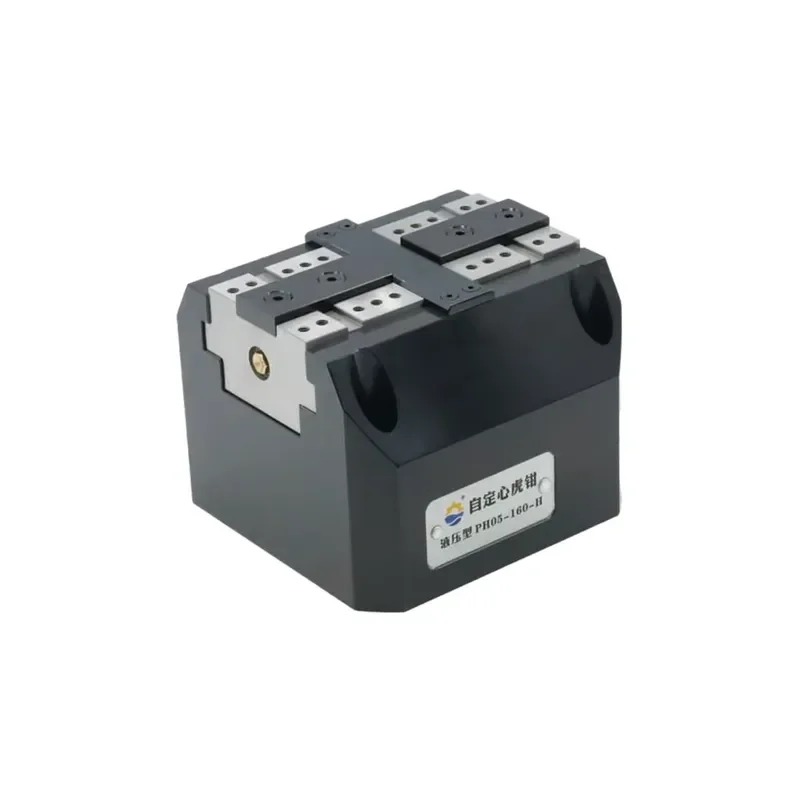5 Axis Self Centering Hydraulic Table Vice CNC Milling Machine Alloy Steel Structure High Precision 0.02mm For Machining