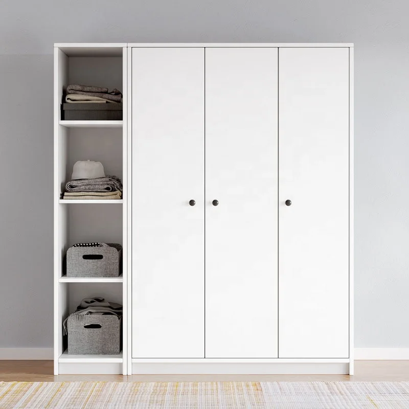 Rental room hanging wardrobe bedroom household economy simple small wardrobe simple modern storage cabinet combination