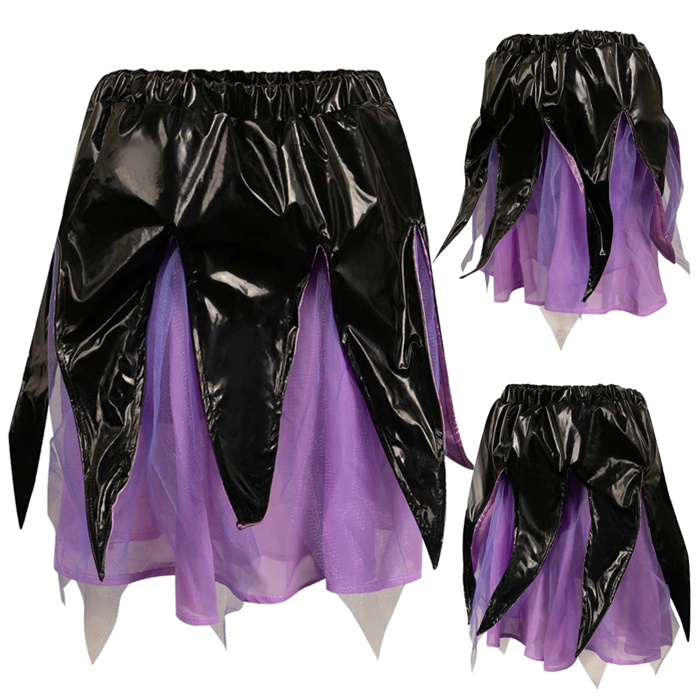 Ursula Cosplay Fantasy Skirt Clothing Cartoon Mermaid Costume Disguise Adult Women Roleplay Fantasia Outfits Female Halloween