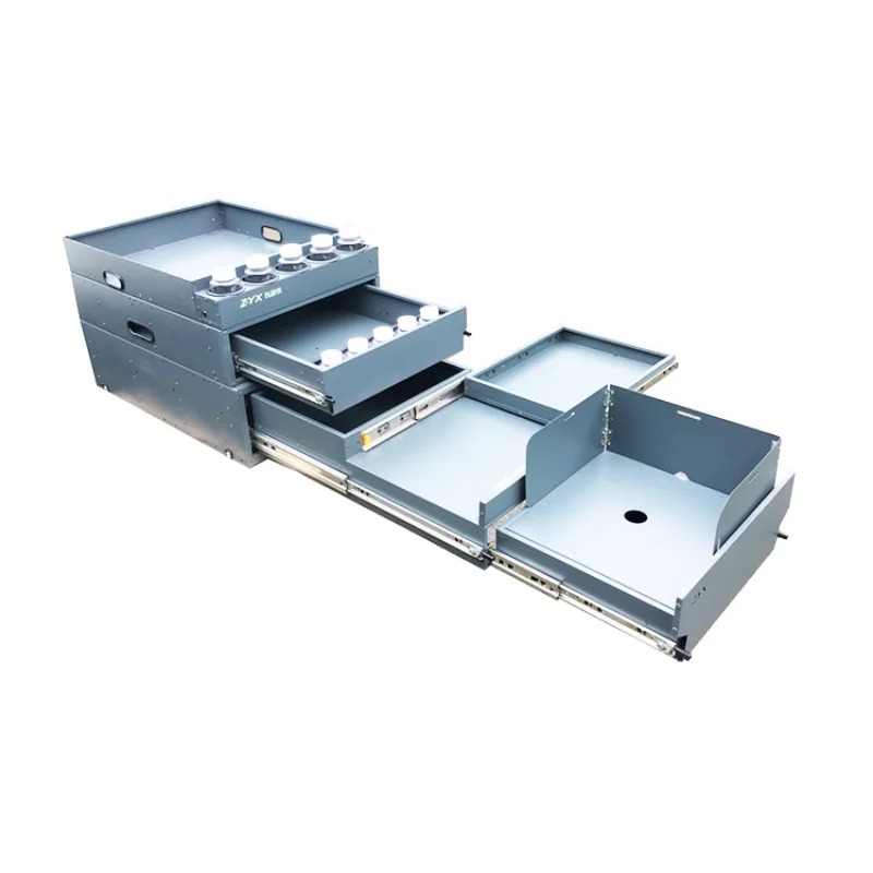 Car kitchen bed car trunk storage box camping box