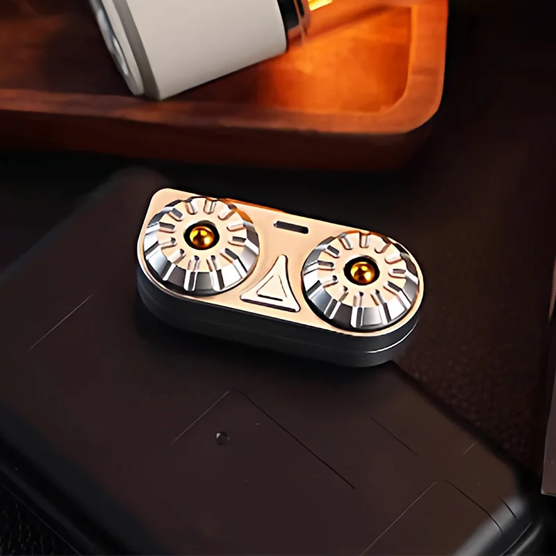 OWL EDC Fingertip Slide Fidget Spinner Edelstahl Ratsche Spaß Erwachsene Büro Stressabbauendes und entspannendes Spielzeug Geschenk