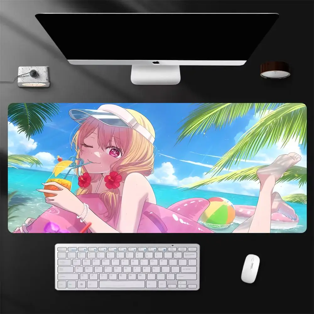 

Коврик для мыши O-OnK, большой игровой коврик для мыши с защитой по краям, утолщенный коврик для компьютерной клавиатуры, настольный коврик