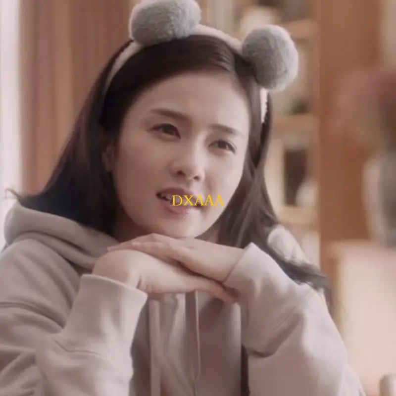 

Фестиваль DXAA Красочный плюшевый помпон в форме повязки на голову на Рождество Хэллоуин Милый декор для волос