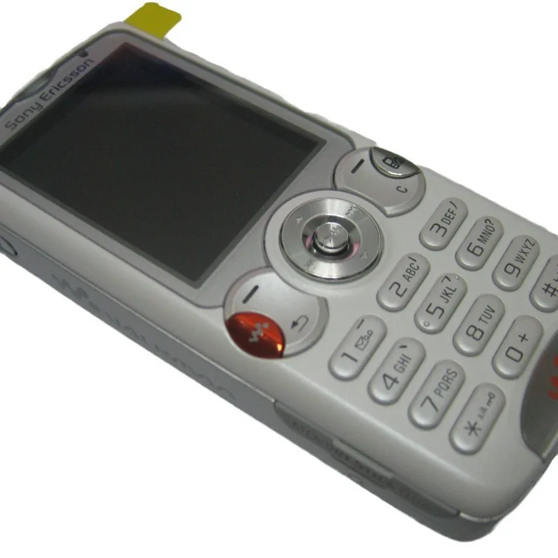 Refurbished Sony Ericsson W810 cellphone backup mobile phone nostalgia classic keys phone