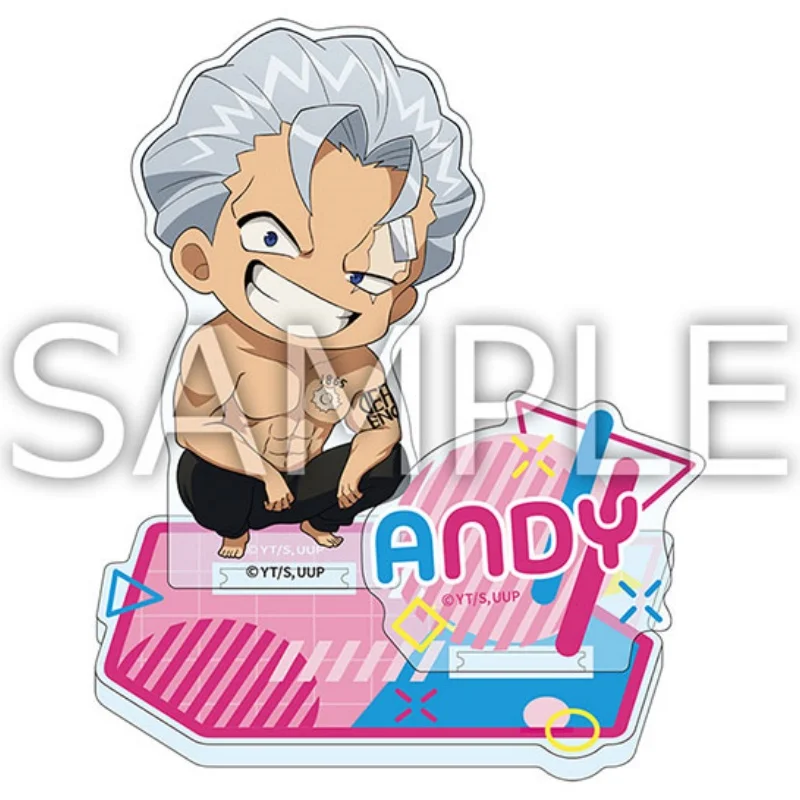 10cm Anime Acrylic Stand Figure Undead Unluck Model Desk Decor Keychain Fans Shen Xiang Cosplay Gift Seating Ver. Double Inserti
