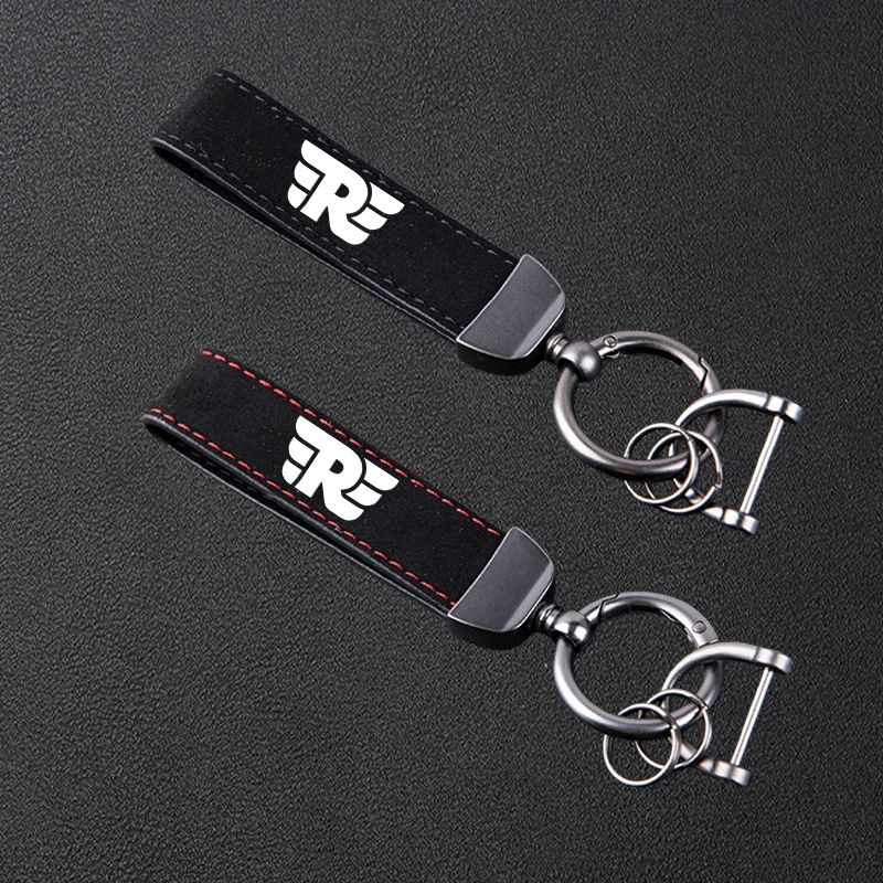 Motorcycle Suede Keychain For Royal Enfield Bullet/Meteor/Classic 350 500 Interceptor 650 Continental GT 535 Himalayan 411 400