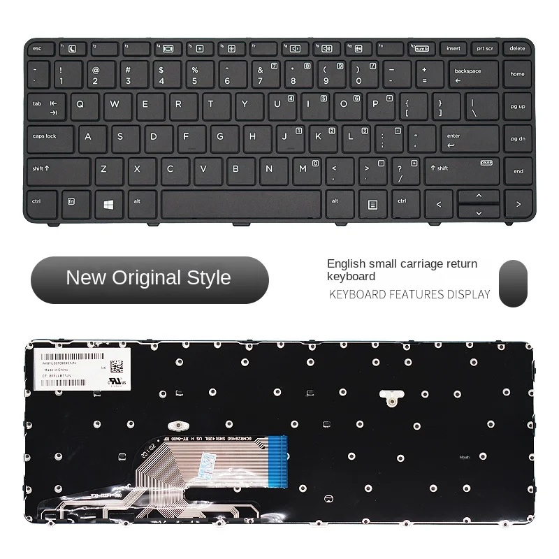 

Replace applicable For HP 430 G3/440 G3/445 G3/640 G2/645 G2/440 G4 446 G3 keyboard