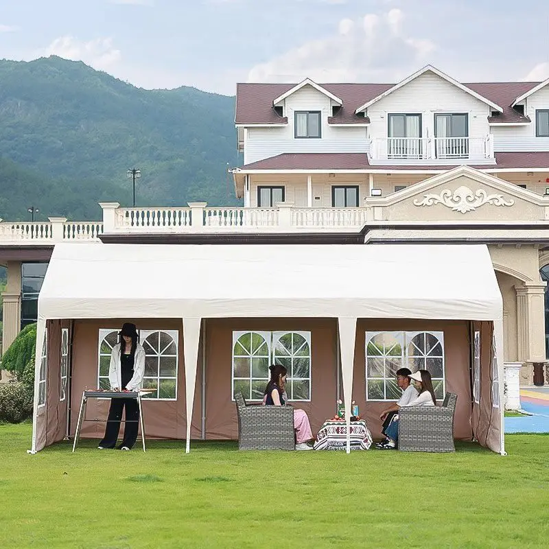 Outdoor camp catering tent windproof canopy camping barbecue shading night market homestay carport parking shed
