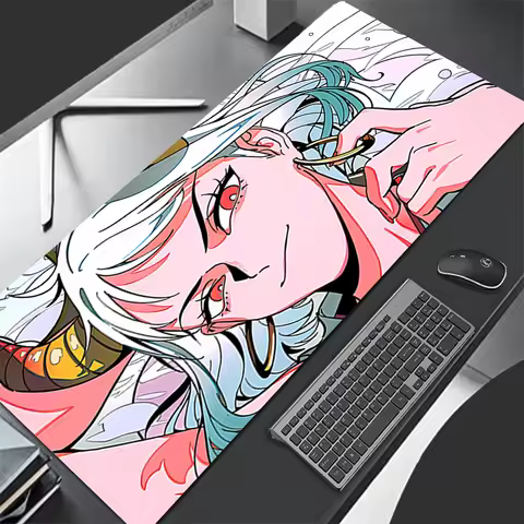 Mouse Pad one Piece Yamato Anime Gaming Accessories Varmilo Keyboard Desk Mat Gabinete Gamer Carpet Mousepad Mouse Mats for CSGO