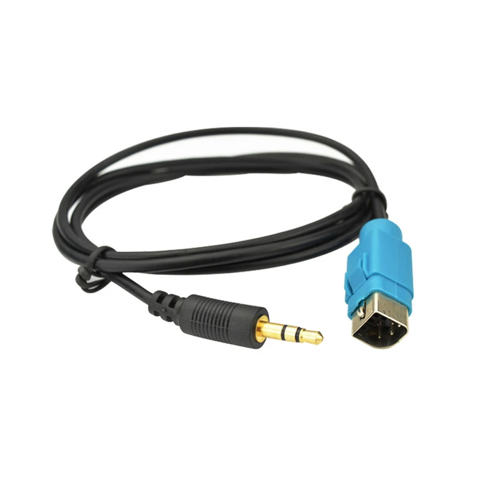 Nuevo adaptador de Audio de conexión de Cable auxiliar de 3,5mm para ALPINE KCE-236B CDA-9884 CDA-9886M MP3/ KCE-237B