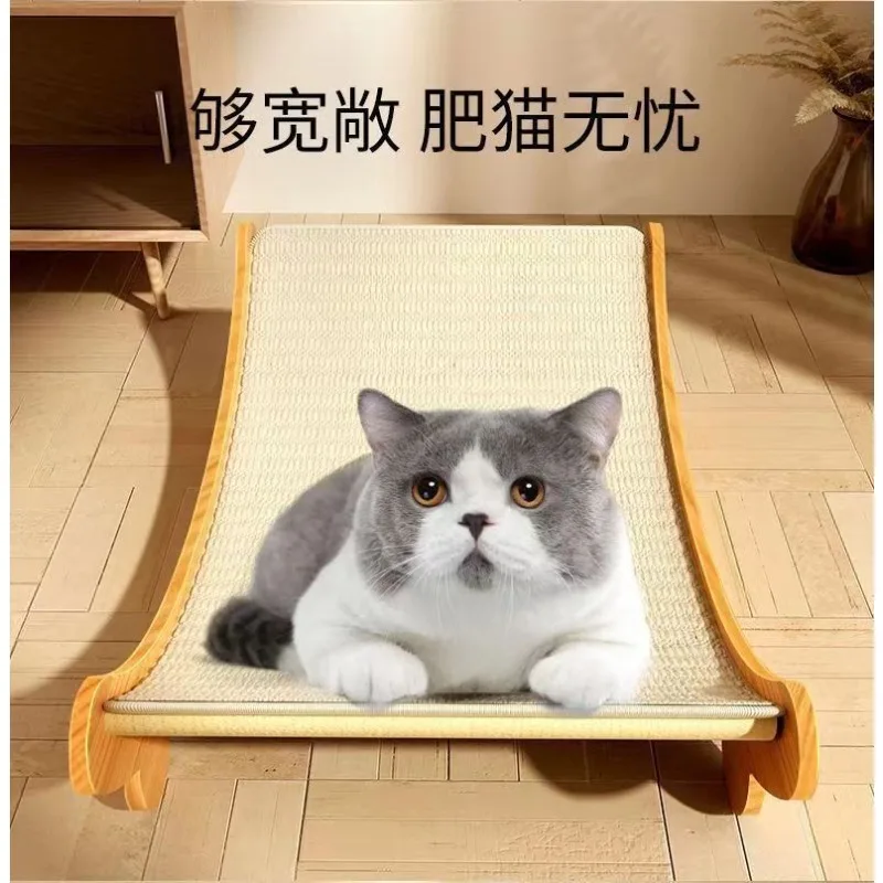 Cat recliner, cat claw board integrated large, not easy to fall off, wear-resistant pet supplies