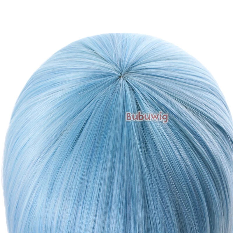 Bubuwig rambut sintetik Milim Nava Rimuru Tempest Shuna wig Cosplay waktu itu saya takut sebagai wig Slime tahan panas