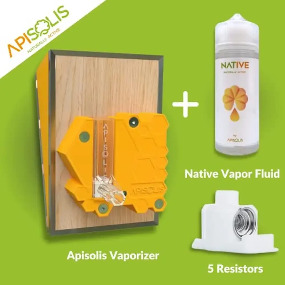 

Fireless Beekeeping Smoker Kit with 120ml Fluid & 5 Resistors Easy Inspection without Lighting Safe Bees & Beekeepers Stainless