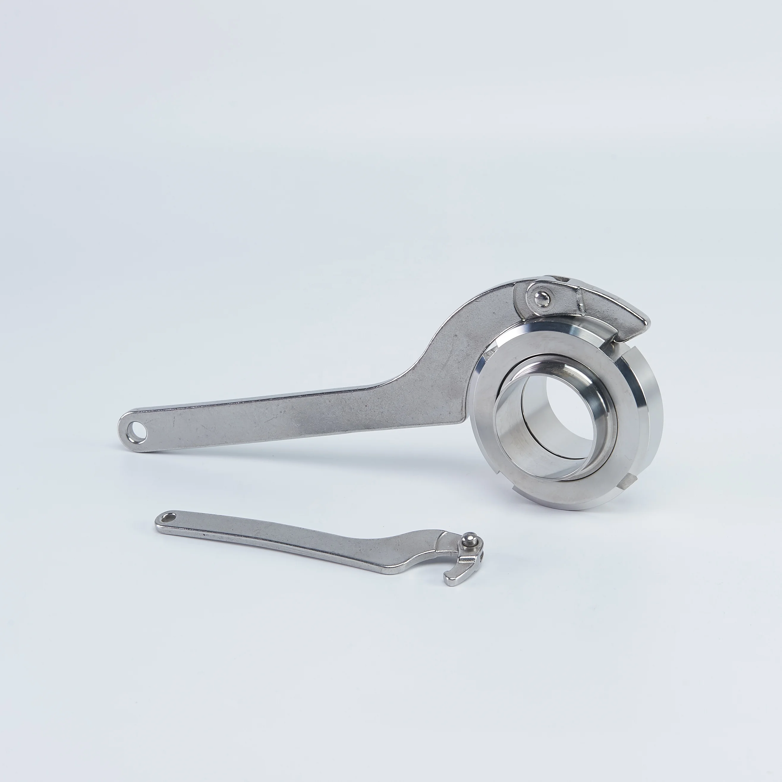 Stainless Steel /Chrome-Vanadium Industrial Grade Adjustable C-Hook Spanner & Union Wrench For Measurement