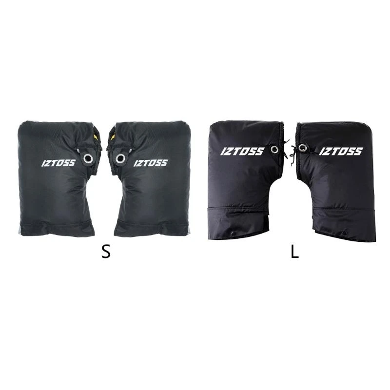  Bike Handlebar Mitts Winter Cold Weather Mittens Gloves Rainproof Unisex Bicylce Hands Warmer Cover for Mountain Cycling view 5