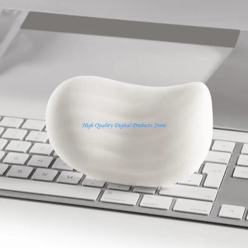 

U2JE AntiSlip Base Silicone Wrist Rest Mouse Pad For PainFree Typing And Gaming