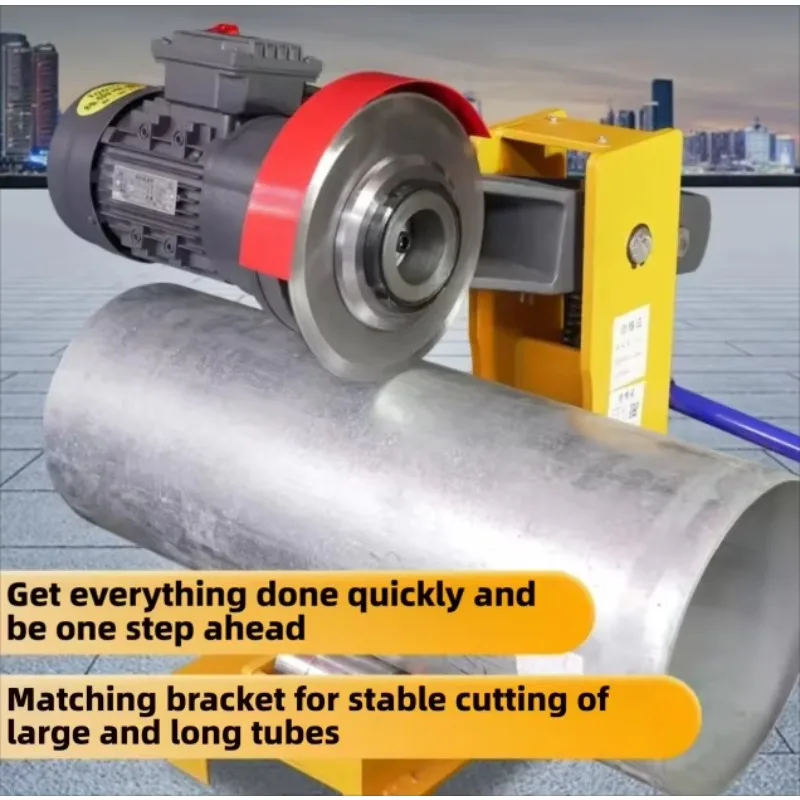 Fire-fighting Pipe Cutting Machine Electric Hydraulic Stainless Steel Galvanized Iron Round Pipe Cutting Machine