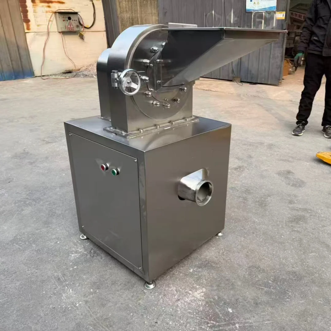 *forFood-grade 304 Stainless Steel Pulverizer Mill Grinder Maize Mill Grinding Machine Baby Flour Herb & Spice Grinding Machine