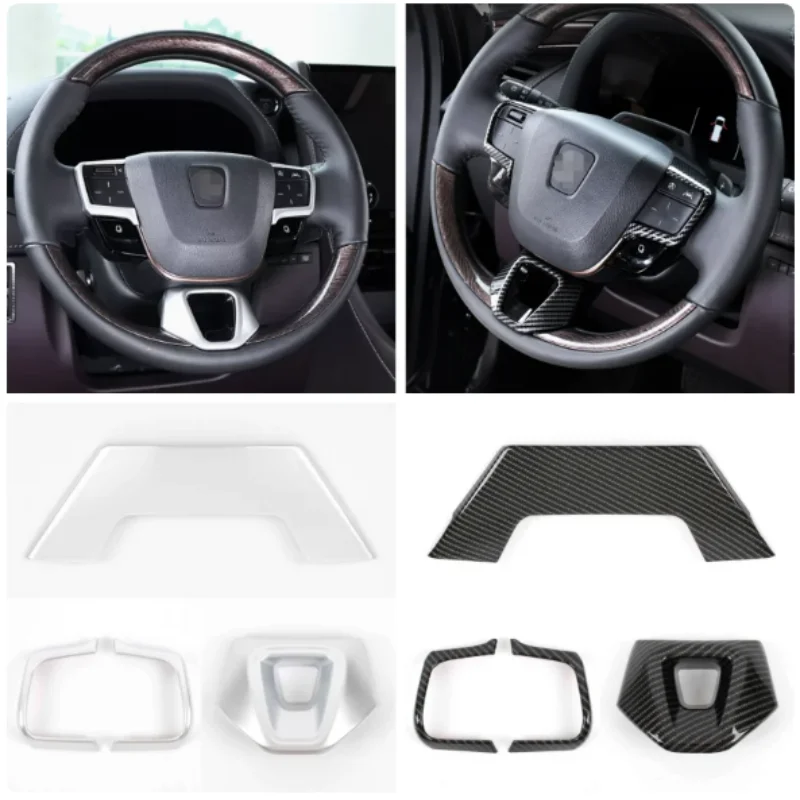 

For Toyota ALPHARD VELLFIRE 2024 Interior Accessories Car Steering Wheel Frame Decoration Cover Trim