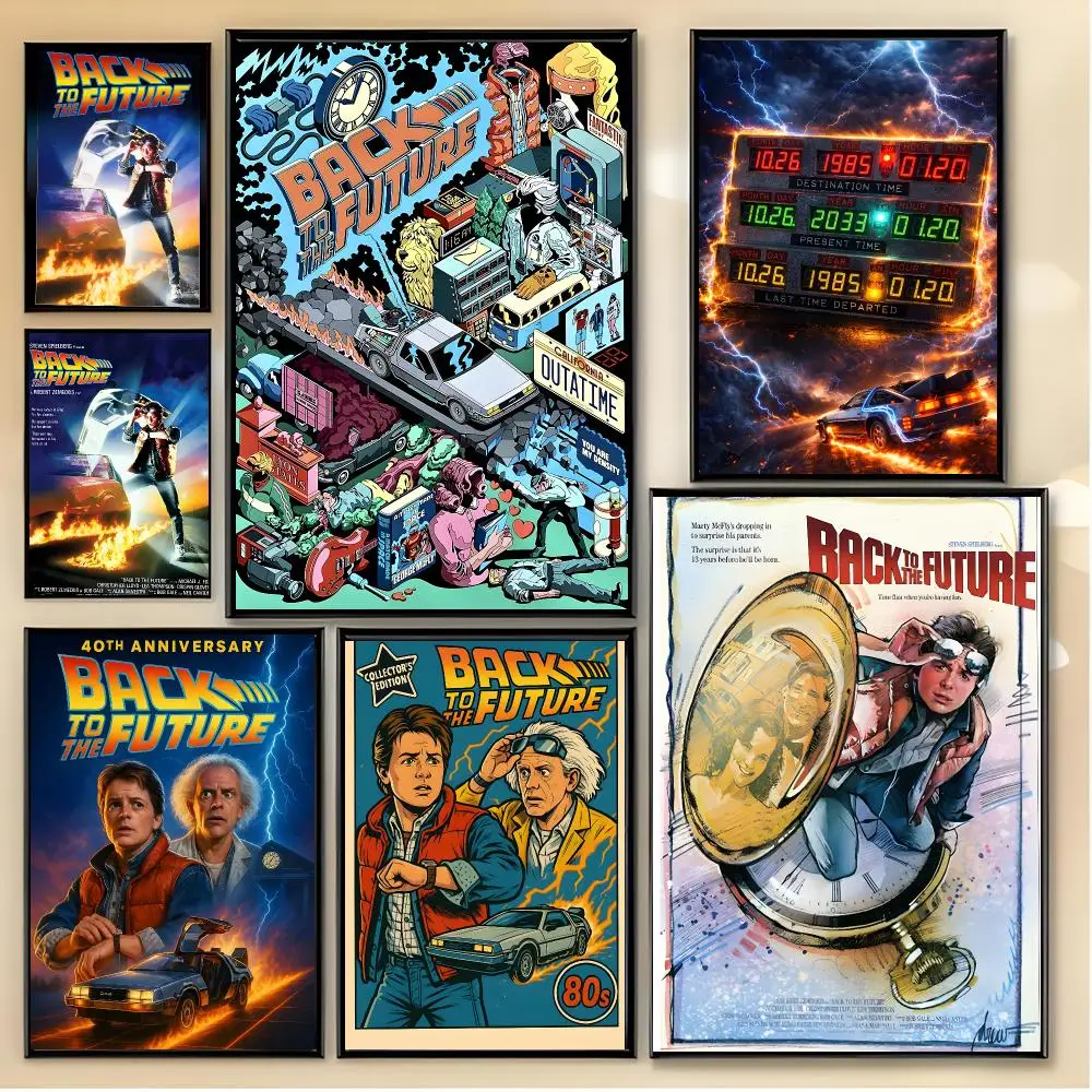 scifi movie B-Back to the Future Poster Unique Home Decoration Ideas & Stylish Interior Art