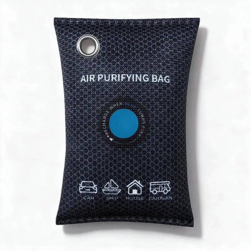 Color-changing Reusable Car Activated Carbon Air Purifier Odor Eliminator Moisture Remover for Auto & Home