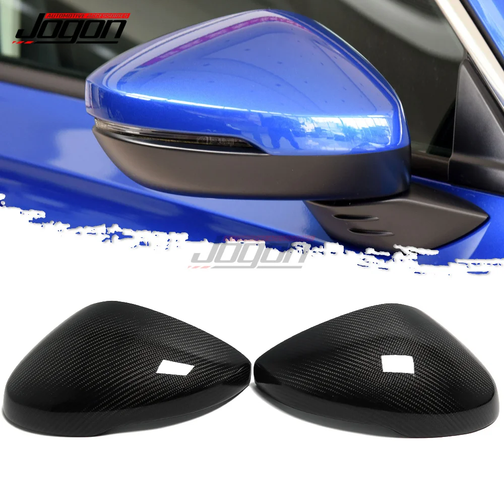 Real Carbon Fiber for Honda Civic FE/FL 11th 2022 2Pcs Side Door Rearview Mirror Trim Rear View Mirror Cover Decoration