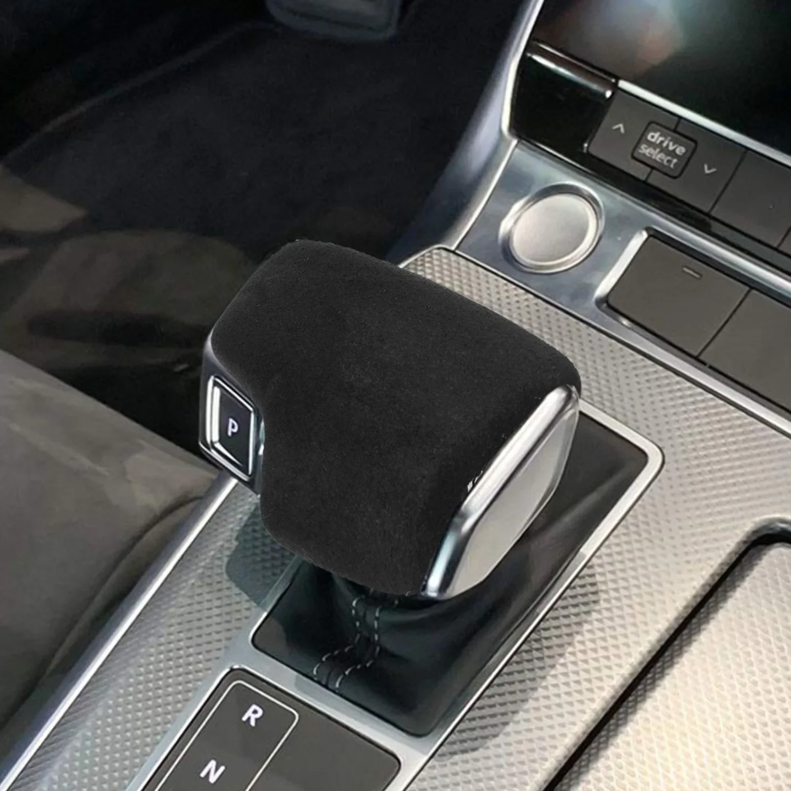 

Car Interior Upgrade Black Leather Shift Knob Compatible Shift Knob For Cars Manual Transmission Knob Comfortable Grip
