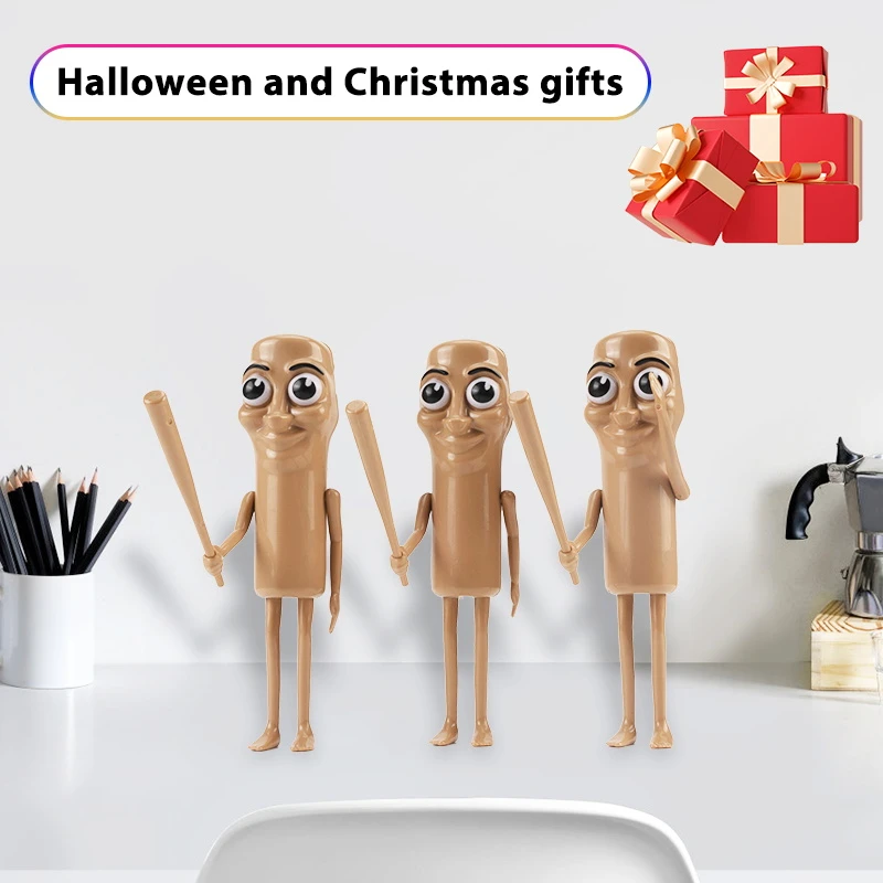 1/2/3 個 ABS 材料タンタンタンサフール漫画像バレンタインイースターハロウィンクリスマスホームオフィスカフェ装飾ギフト