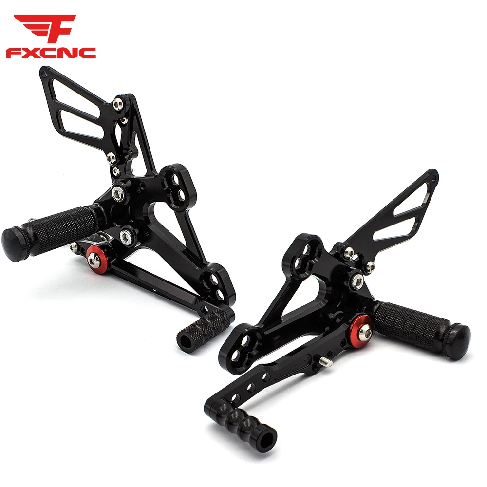 

For Honda CBR650F CBR 650F 2014-2018 Motorcycle Rearset Footrest Footpeg CNC Aluminum Alloy Pedal Foot Peg Rear Se