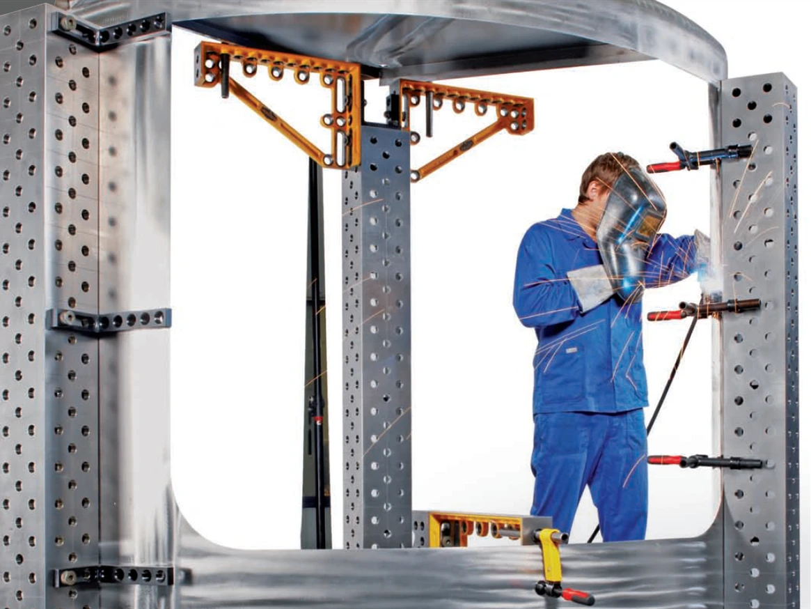 حار بيع D28 D30 Q345 2D 3D طاولة لحام