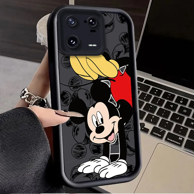 เคสดิสนีย์ Mickey สำหรับ Xiaomi redmi Note 13 12 Pro PLUS 4G 5G 13C 12C เทอร์โบ11 11S 10S 9 10A 10C 9C A2 A1ฝาครอบซิลิโคนนิ่ม