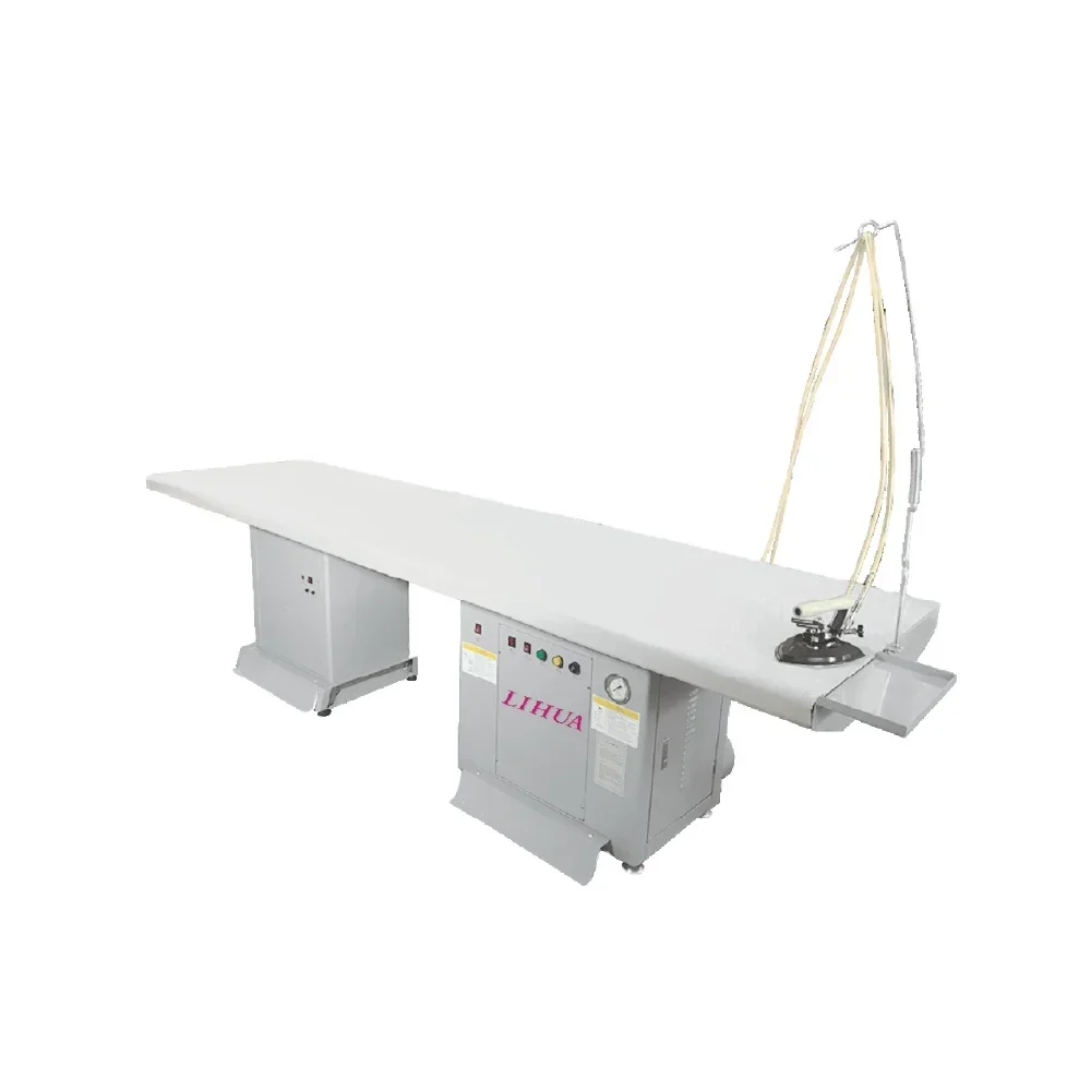 

Industrial Production Ironing Equipment Semi-automatic Home Textile Fabric Steam Ironing Table