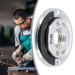Schnelle Freisetzung Flanschmutter, M14 -Gewindewinkelschleife, Power Chuck durch Drücken von Kennzeichen für Diamantschnitte, 1PC 11 Hauptverkaufssteinbluse - №2